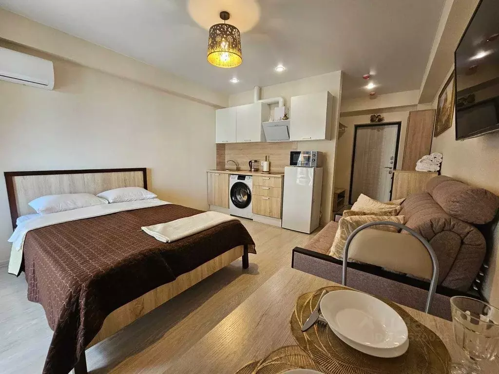 Студия Краснодарский край, Сочи городской округ, Дагомыс пгт ул. ... - Фото 1