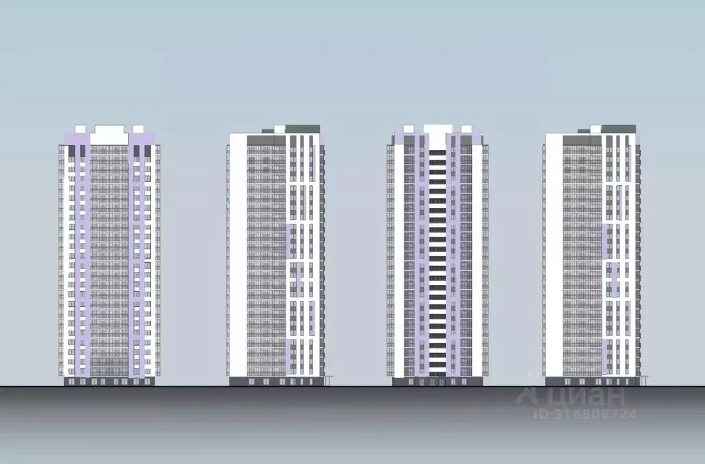 2-к кв. Красноярский край, Красноярск ул. Шевченко, 1 (56.96 м) - Фото 1
