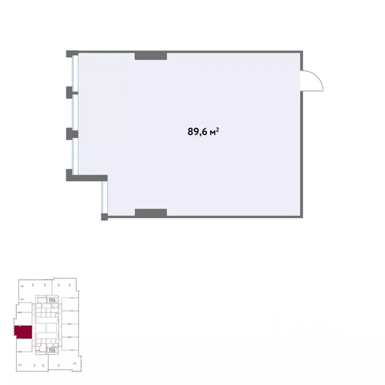 Офис в Москва Кинематографический кв-л,  (90 м) - Фото 2