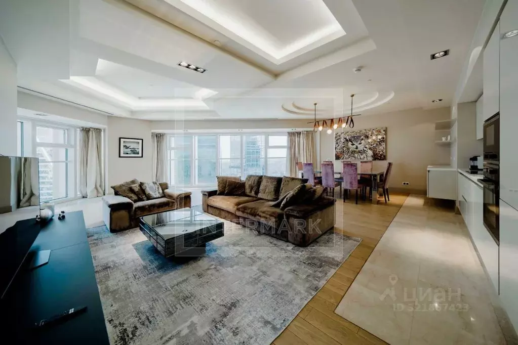 3-к кв. Москва 1-й Красногвардейский проезд, 15 (145.0 м) - Фото 1