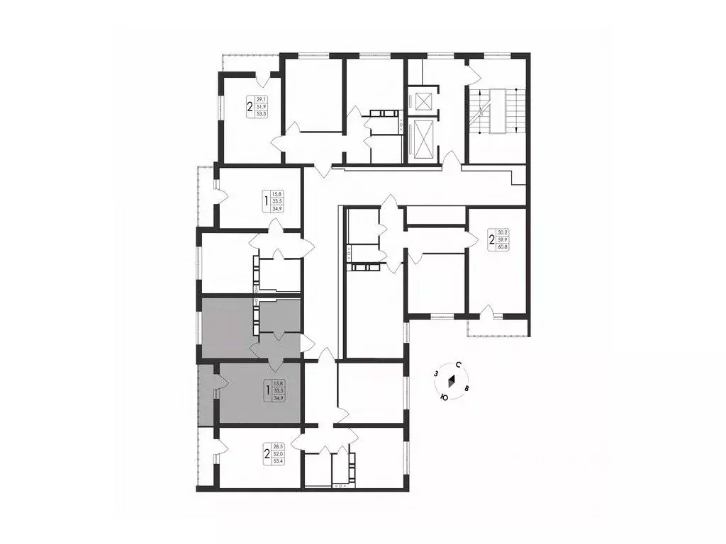 1-к кв. Воронежская область, Воронеж Первое Мая мкр, Май жилой ... - Фото 2