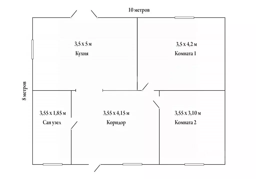 Дом в Воронежская область, Семилукский район, Стрелица рп ул. Новая, ... - Фото 2
