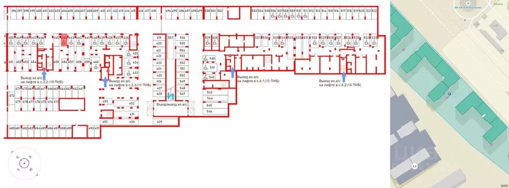 Гараж в Санкт-Петербург 1-й Предпортовый проезд, 1 (13 м) - Фото 1