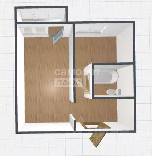 1-к кв. Приморский край, Находка ул. Мичурина, 10 (34.1 м) - Фото 2