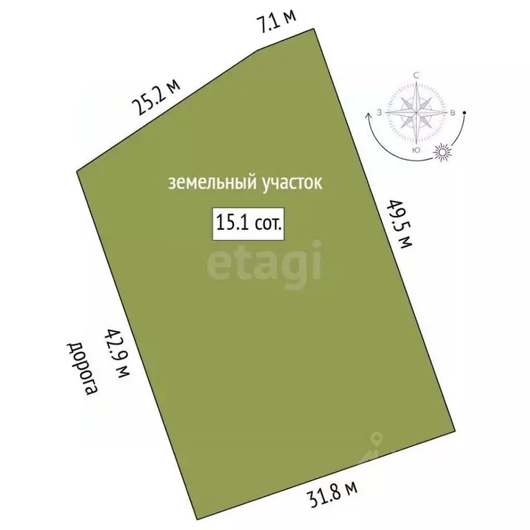 Участок в Тюменская область, Тюменский район, с. Кулига, Сказка кп  ... - Фото 0
