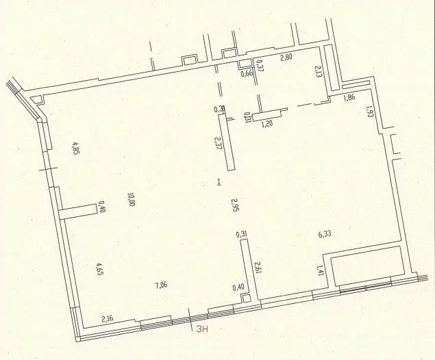 Помещение свободного назначения в Москва ул. Крузенштерна, 2 (126 м) - Фото 2
