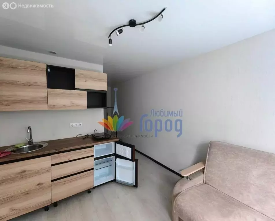 Квартира-студия: Новокузнецк, улица Климасенко, 4 (16 м) - Фото 1