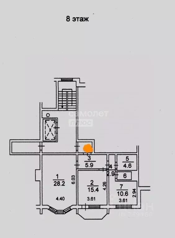 2-к кв. Новосибирская область, Новосибирск Горский мкр, 67 (70.0 м) - Фото 2