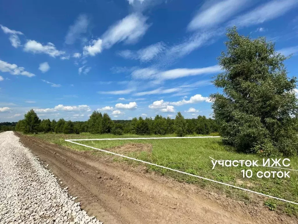 Участок в Тульская область, Заокский район, д. Прокшино (10.0 сот.), Купить  земельный участок Прокшино, Заокский район, ID объекта - 20005654363