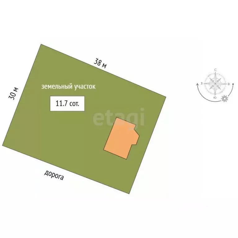 Дом в Саха (Якутия), Якутск ул. Мастахская, 13 (58 м) - Фото 1