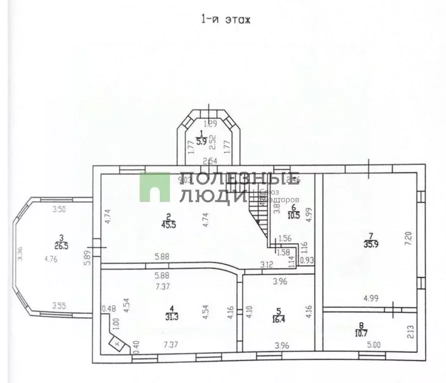 Дом в Орловская область, Орловский муниципальный округ, с. Троицкое ... - Фото 2