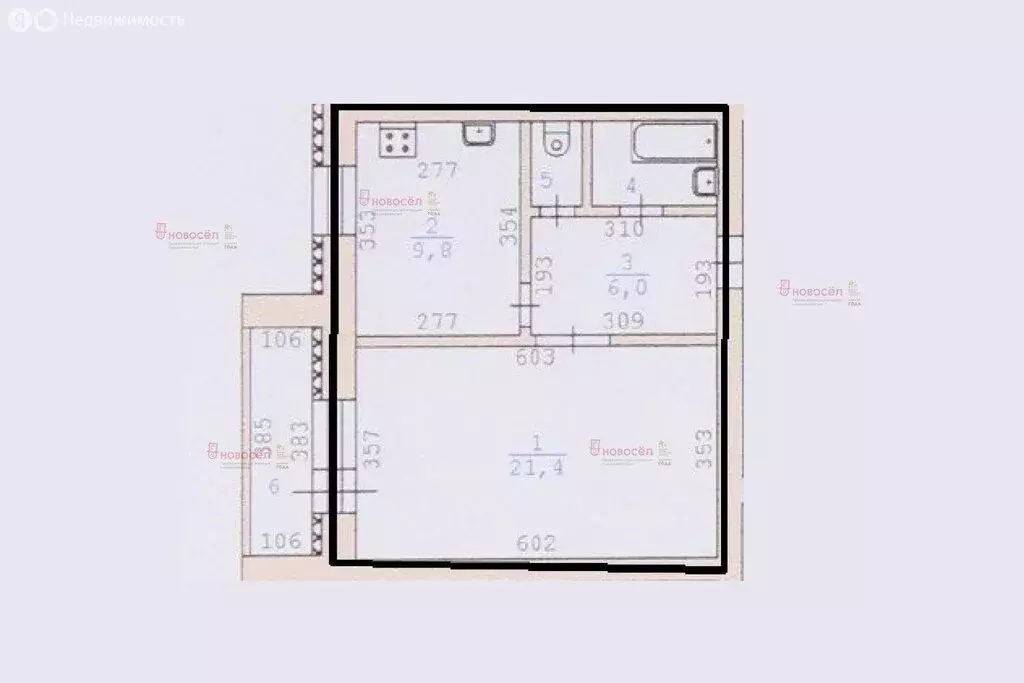 1-комнатная квартира: Екатеринбург, улица Крауля, 93 (42 м) - Фото 0