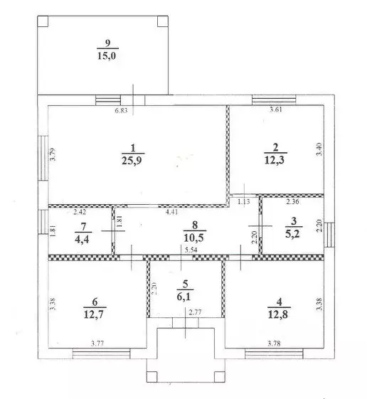Дом в Белгородская область, Белгородский район, Разумное рп, ... - Фото 2