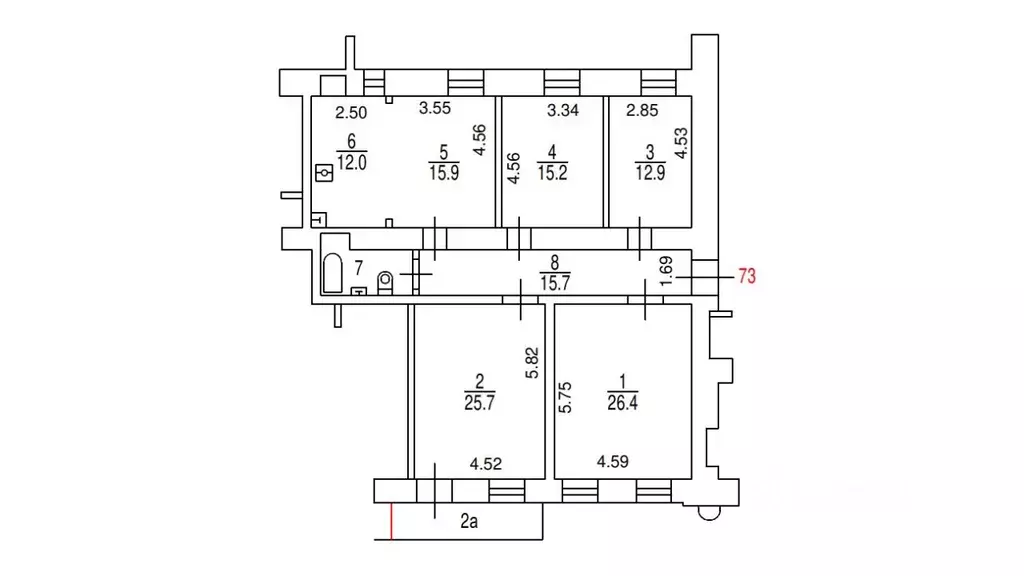 4-к кв. Москва Страстной бул., 4 (129.6 м) - Фото 1