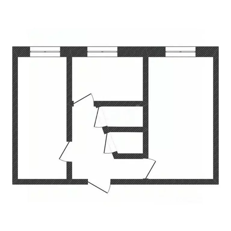2-к кв. Нижегородская область, Нижний Новгород ул. Терешковой, 11 ... - Фото 1