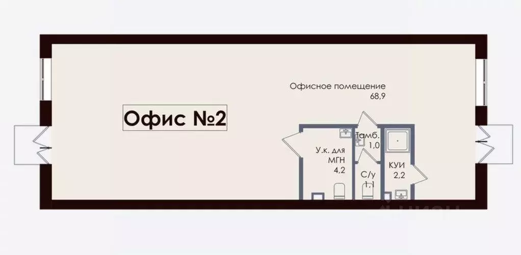 Помещение свободного назначения в Ростовская область, Ростов-на-Дону ... - Фото 0