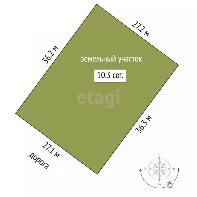 Участок в Тюменская область, Тюмень Ирбитский Тракт 3-й км от ... - Фото 1