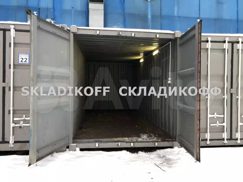Аренда контейнера под склад 15 м2 Подольск - Фото 1