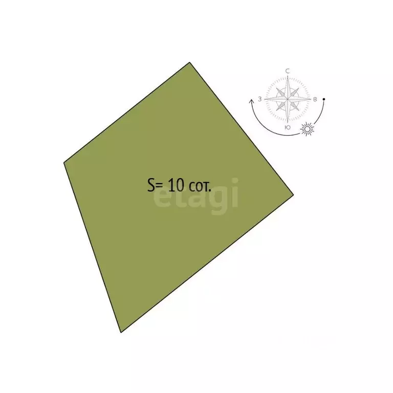 Участок в Новосибирская область, Новосибирский район, Каменский ... - Фото 2