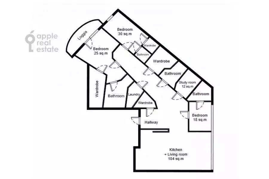 5-к кв. Москва ул. Улофа Пальме, 7 (287.0 м) - Фото 2