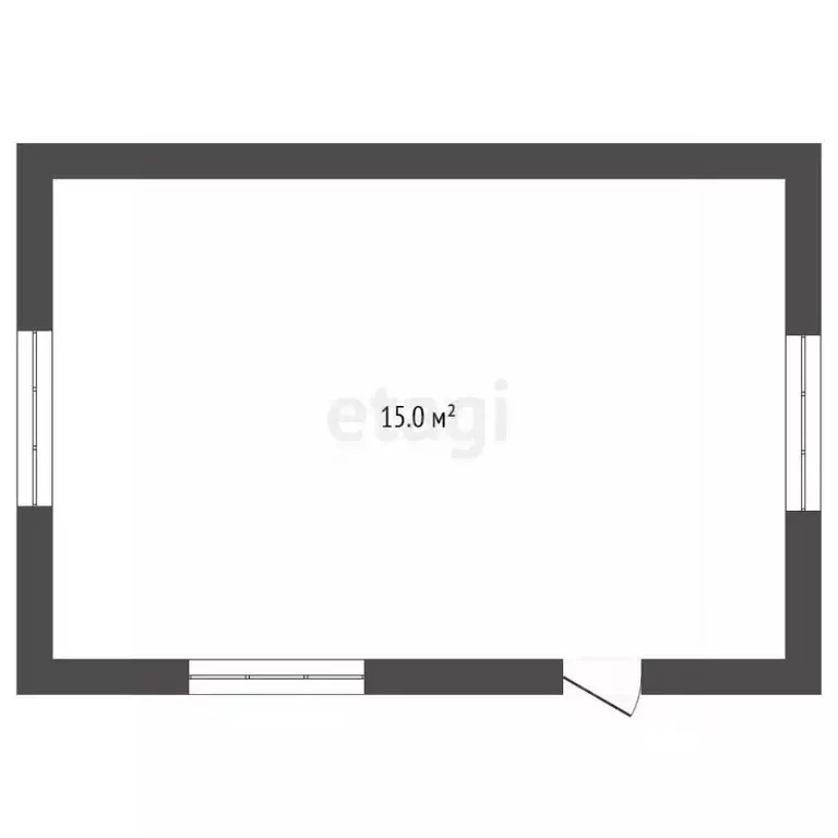 Дом в Тюменская область, Тюмень Строитель СНТ, ул. Виктории (16 м) - Фото 1