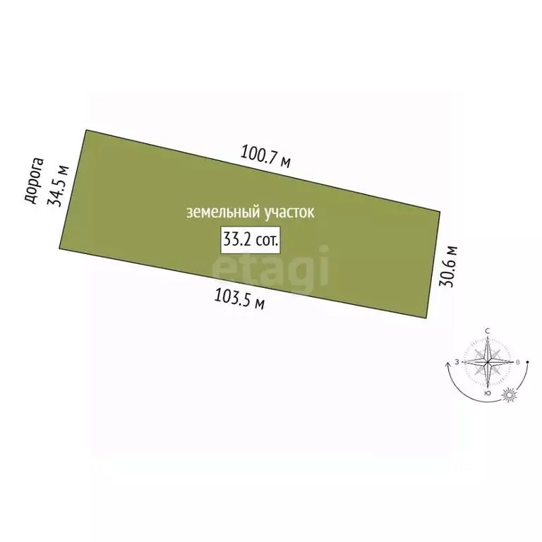 Участок в Башкортостан, Гафурийский район, Буруновский сельсовет, д. ... - Фото 2