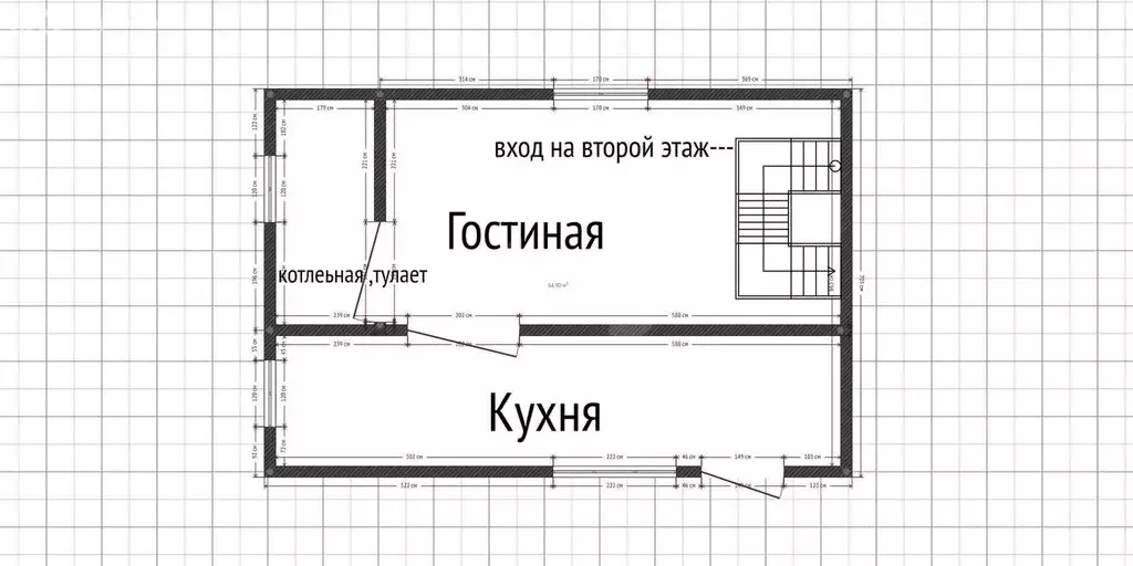 Дом в село Верхний Услон, Светлая улица (80 м) - Фото 0
