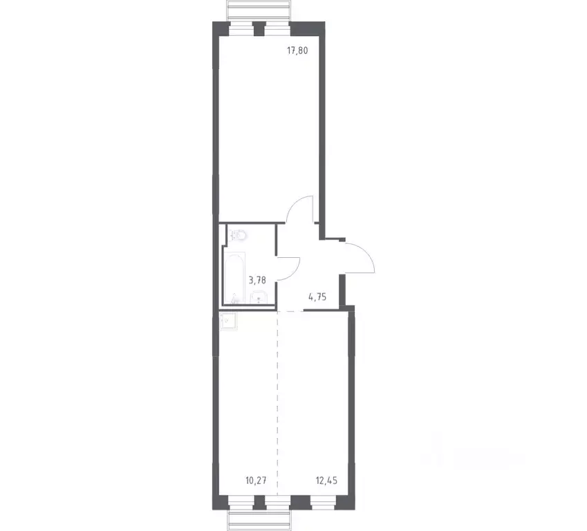1-к кв. Московская область, Одинцовский городской округ, с. Лайково, ... - Фото 1