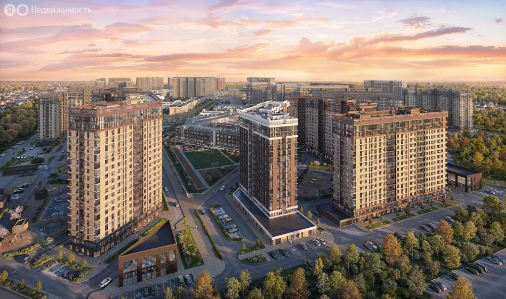 1-комнатная квартира: Краснодар, микрорайон Догма Парк (44.1 м) - Фото 2