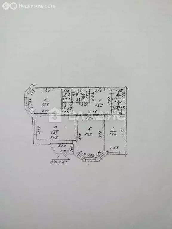 3-комнатная квартира: Щербинка, Спортивная улица, 15 (94 м) - Фото 1