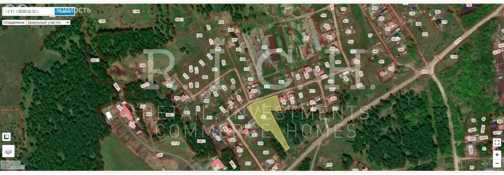 Участок в посёлок Трубный, Каштановая улица (50 м) - Фото 1