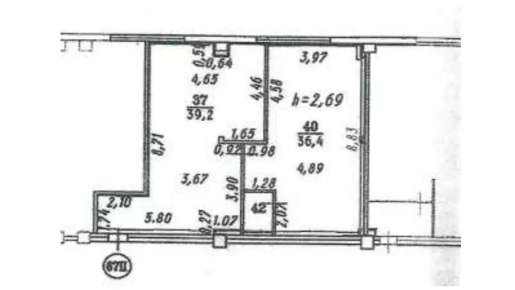 Офис в Омская область, Омск просп. Карла Маркса, 18К22 (78 м) - Фото 1