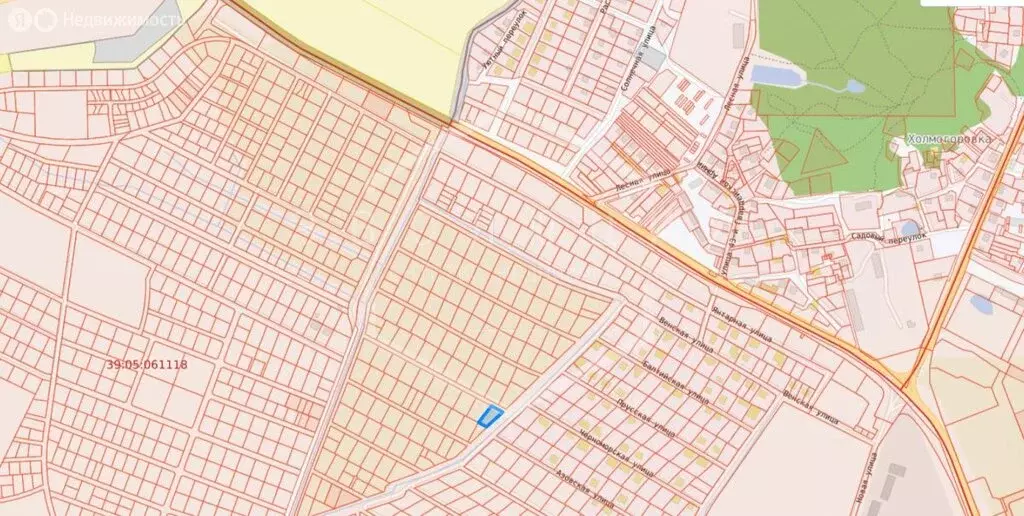 Участок в Холмогоровка, Черноморская улица (20.33 м) - Фото 1