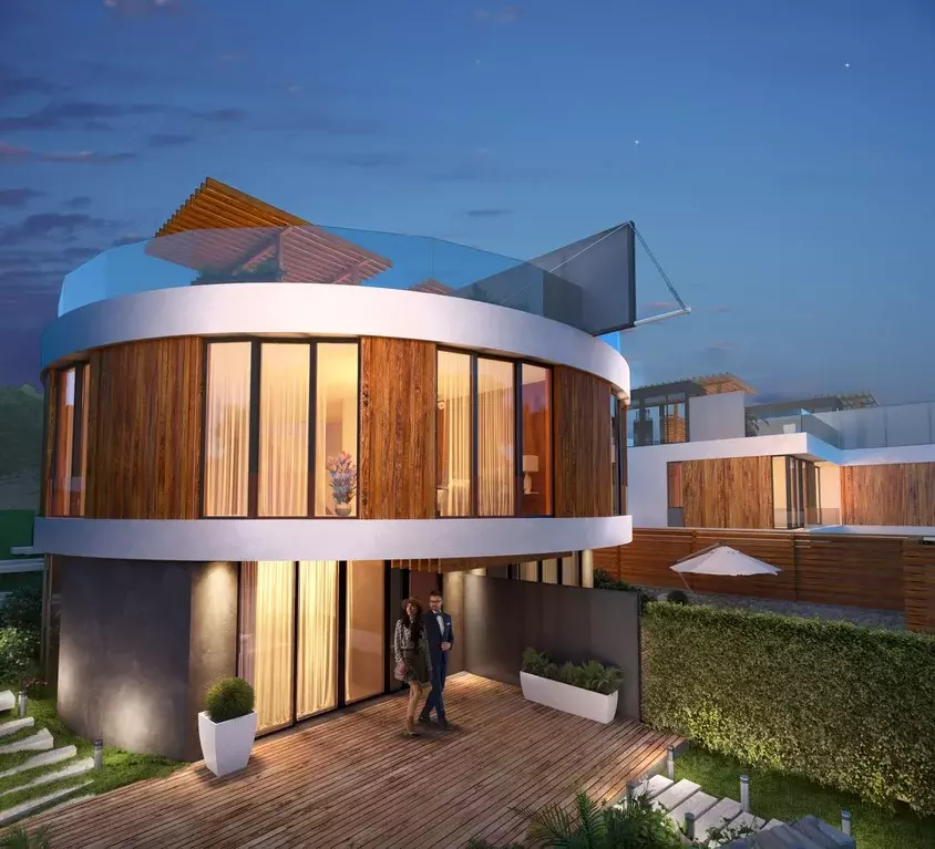 Коттедж в Крым, Алушта муниципальный округ, с. Лазурное ул. Слуцкого ... - Фото 1