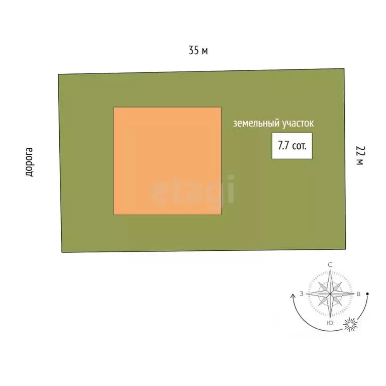 Таунхаус в Тамбовская область, Тамбов Ягодная ул., 95 (385 м) - Фото 2