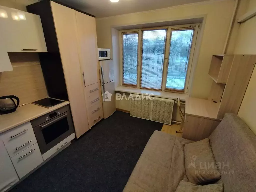 Студия Москва 9-я Парковая ул., 66К1 (15.0 м) - Фото 2