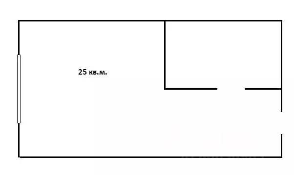 Студия Крым, Симферополь ул. Беспалова, 110Ж (25.0 м) - Фото 2