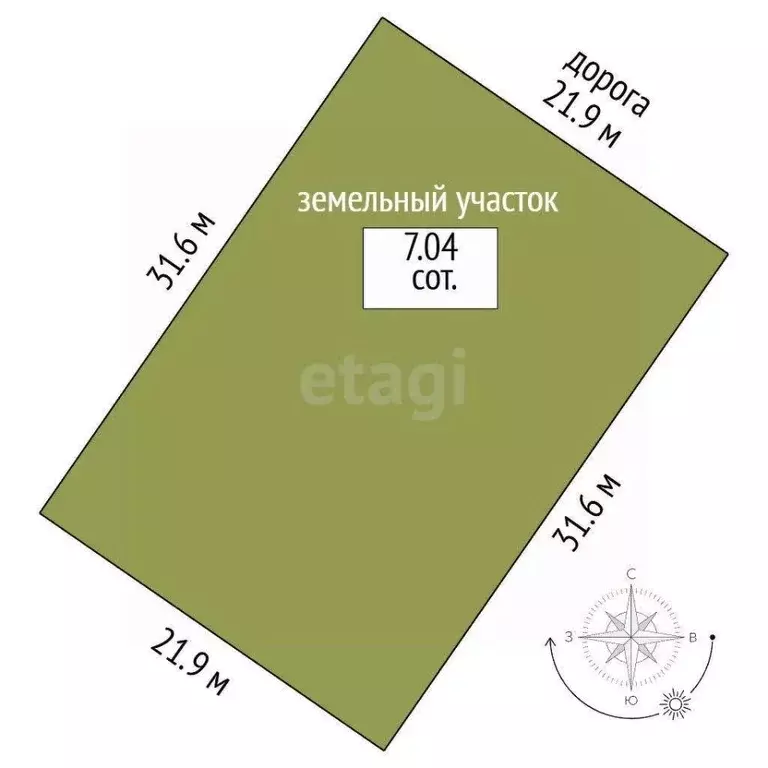 Участок в Костромская область, Кострома Соколиное Гнездо кп, 1 (7.0 ... - Фото 1