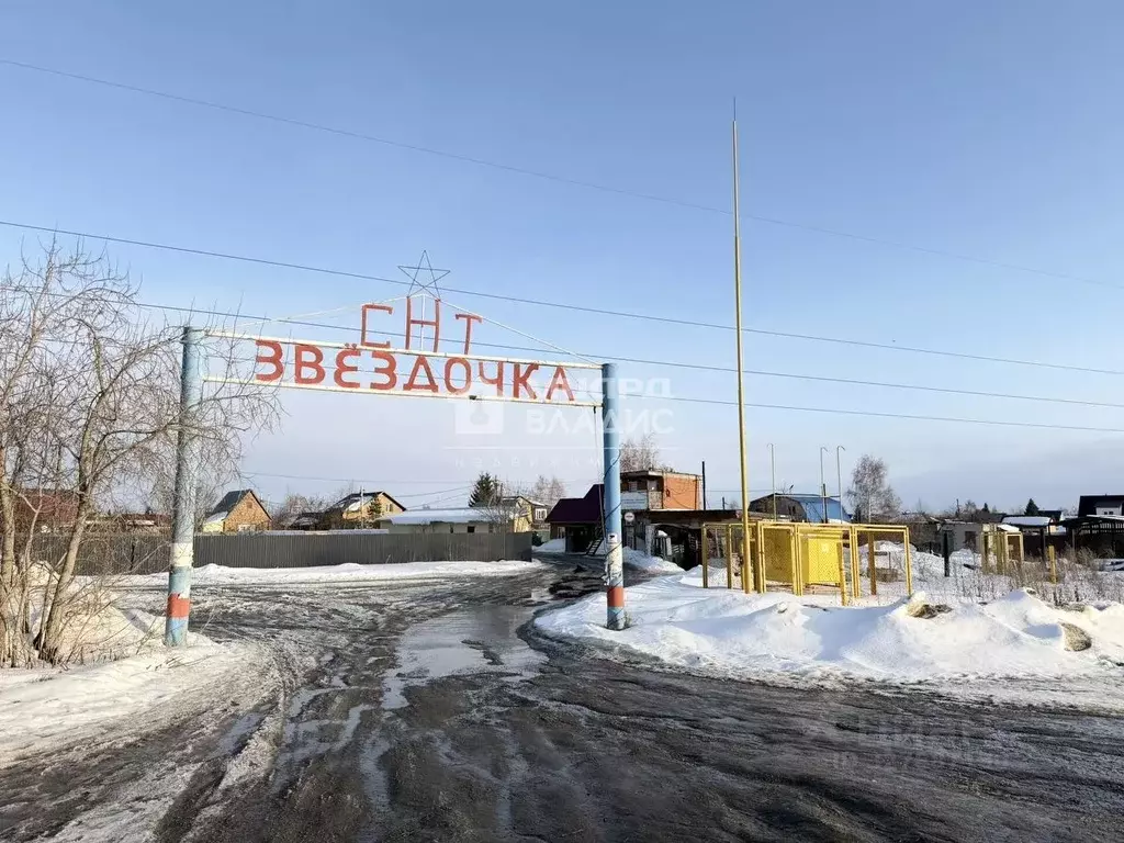 Участок в Омская область, Омск Звездочка СНТ, аллея 1-я (5.94 сот.) - Фото 1