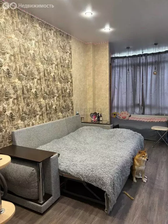 Квартира-студия: деревня Ворщиково, улица Солнечный Град, 2 (34 м) - Фото 1