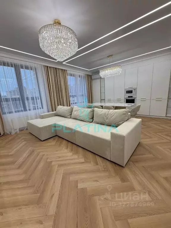 3-к кв. Татарстан, Казань ул. Сибгата Хакима, 62 (100.0 м) - Фото 2