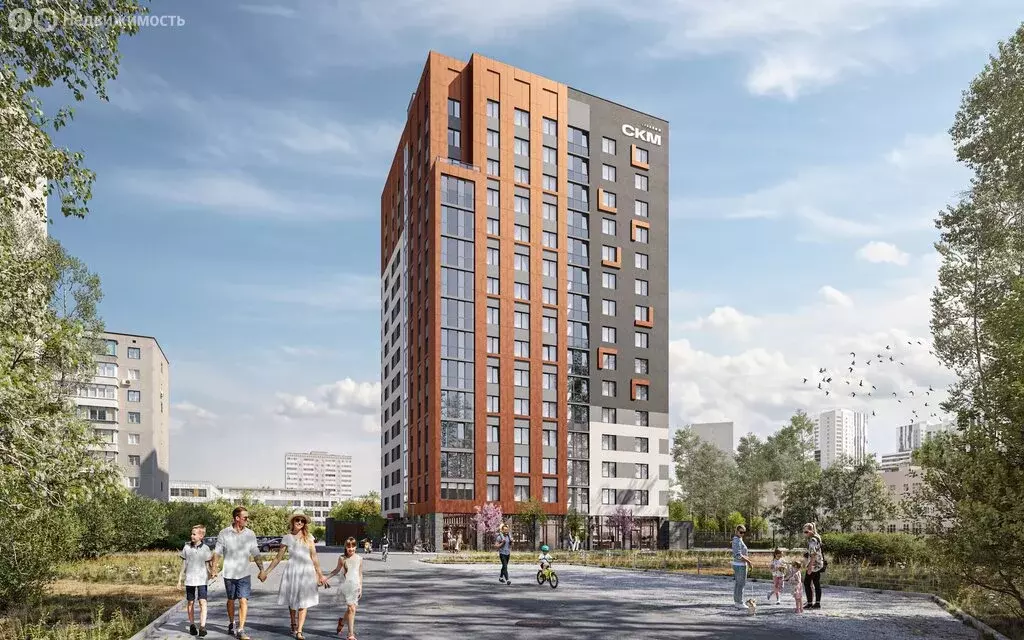 2-комнатная квартира: Екатеринбург, улица Викулова, 41Б (66.79 м) - Фото 1