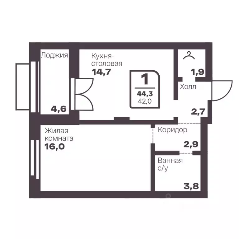 1-к кв. Челябинская область, Магнитогорск Голос Притяжение жилой ... - Фото 1