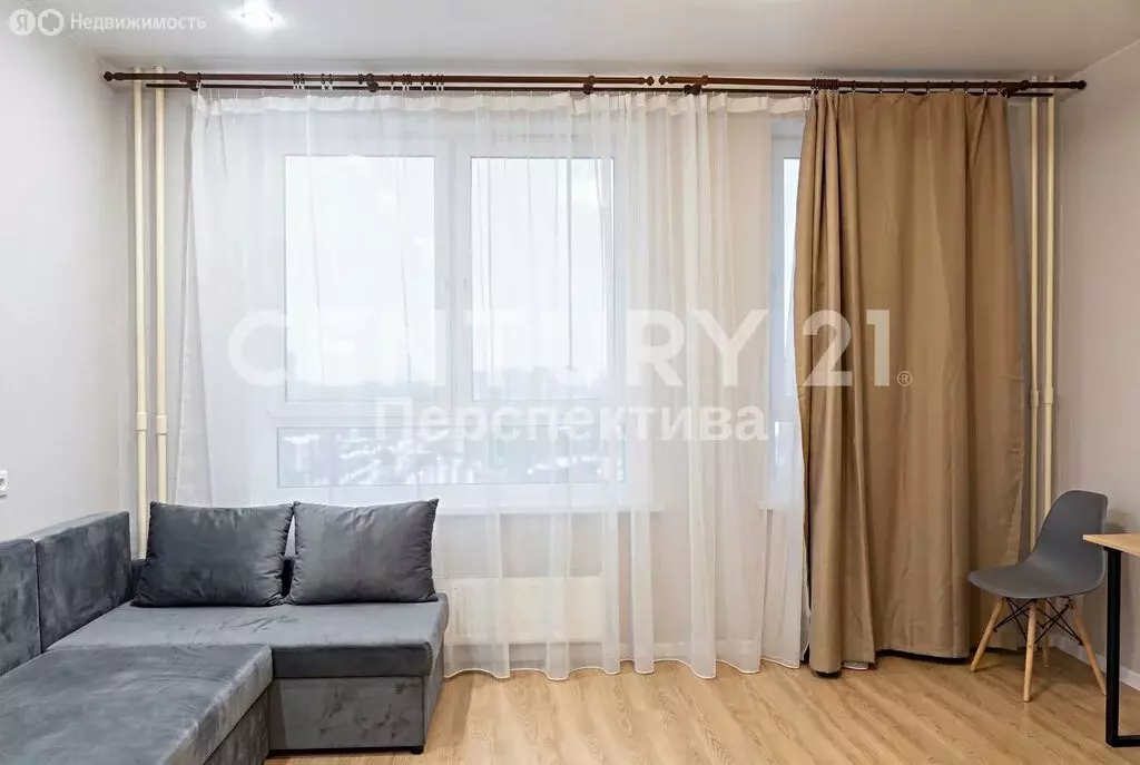 Квартира-студия: посёлок городского типа Мирный, улица Военкора ... - Фото 1