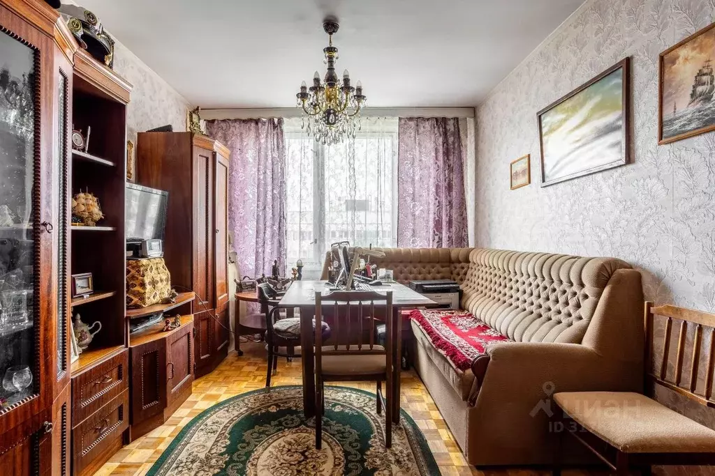 4-к кв. Санкт-Петербург просп. Луначарского, 76 (76.8 м) - Фото 0