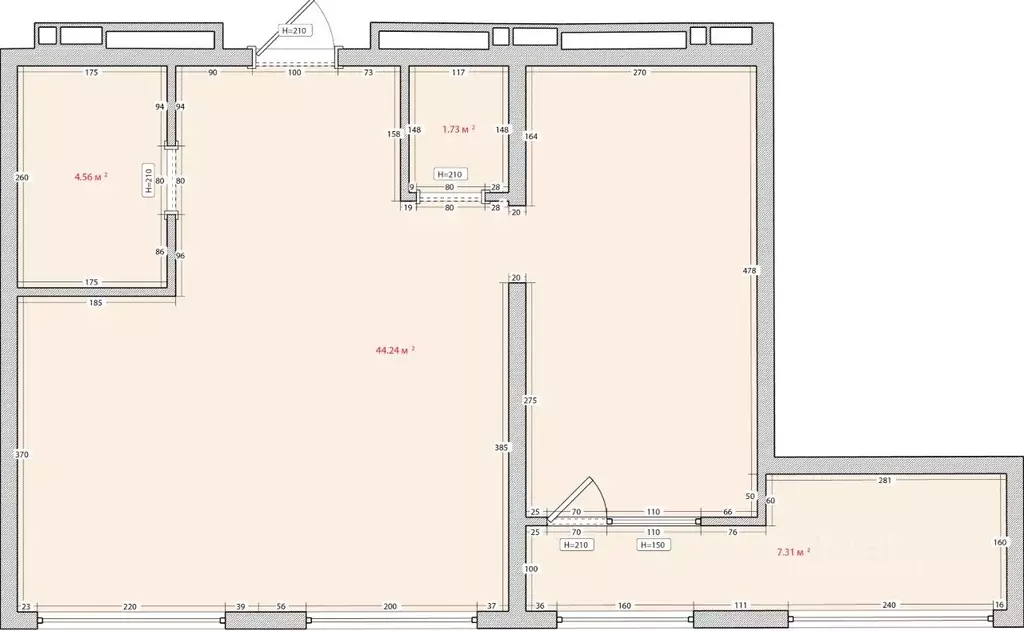 2-к кв. Приморский край, Владивосток ул. Нейбута, 135с3 (56.5 м) - Фото 0
