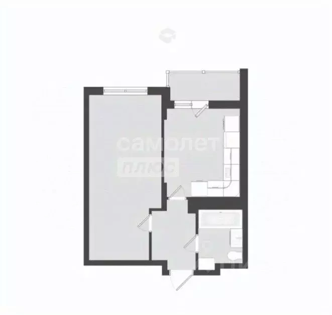 2-к кв. Липецкая область, Липецк Минская ул., 6 (56.6 м) - Фото 2