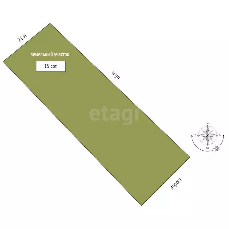 Участок в Вологодская область, д. Сидорово  (15.0 сот.) - Фото 2