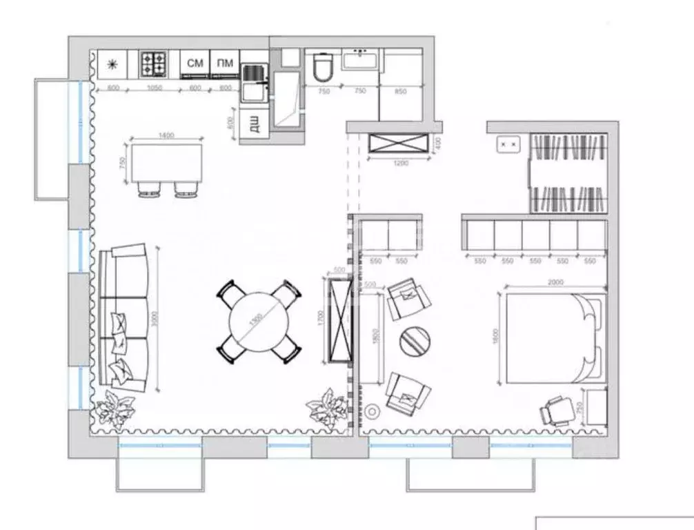 2-к кв. Московская область, Ленинский городской округ, пос. Мещерино ... - Фото 2
