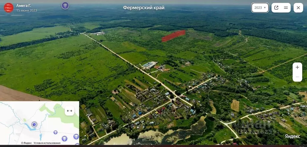 Участок в Калужская область, Медынский муниципальный округ, с. Адуево  ... - Фото 1